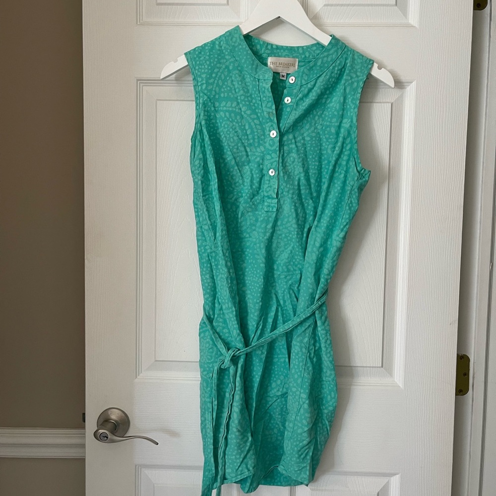 Swim Cover Up Aqua